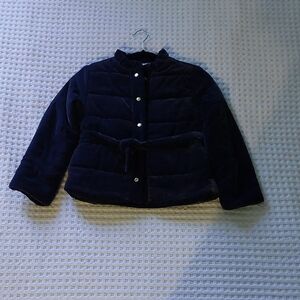 Janie and Jack Dark Blue Puffer Jacket